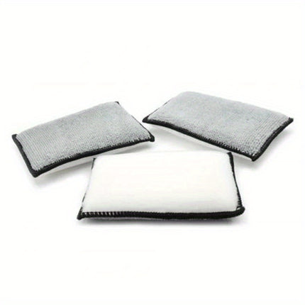 Lot de 10 éponges de nettoyage en microfibre