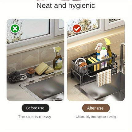 Multifunctional sink organizer