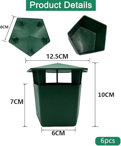 Lot de 6 pièges à limaces - E-menage