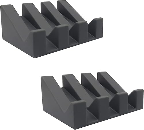 Lot de 2 Porte-Savon en Silicone - E-menage