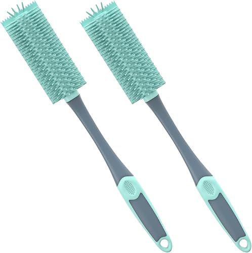 nirox - set de 2 Brosse à Bouteille en Silicone - E-menage