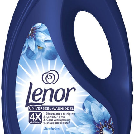 Lessive liquide Lenor Brise Marine - 4 x 20 lavages - Pack de 4 - E-menage