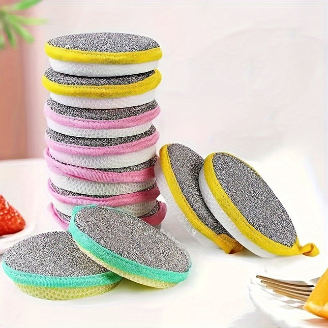 Lot de 6/9 éponges à récurer pour la cuisine
