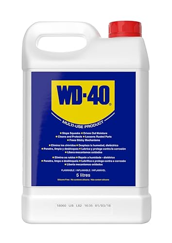 WD-40 - Entretien multi-usages, sans applicateur, 5 litres - E-menage