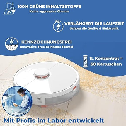 Pandacleaner® - Nettoyant pour balai serpillière et robot nettoyeur de sol 1000 ml - E-menage