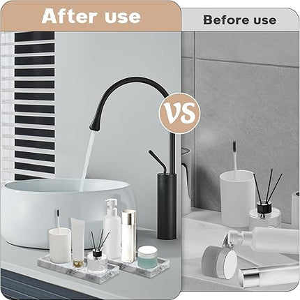 votoko - lot de 2 plateaux de salle de bain - E-menage