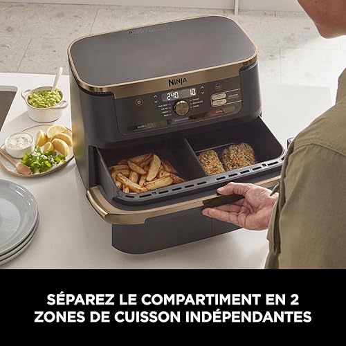 Ninja Foodi FlexDrawer - Friteuse à air - E-menage