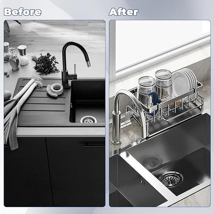 Support éponge pour évier de cuisine - E-menage