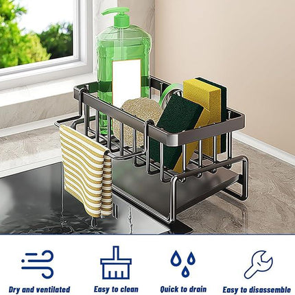 Support éponge pour évier de cuisine - E-menage