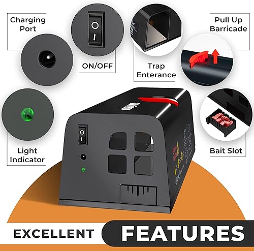 Piège à souris et rats d'intérieur pour la maison - E-menage