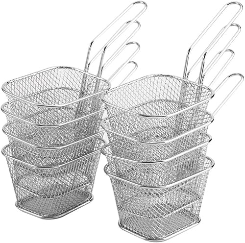 Mini Panier à Frites , 8Pcs - E-menage