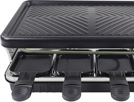 Lot de 8 mini poêlons à raclette de rechange - E-menage
