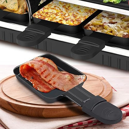 Lot de 8 mini poêlons à raclette de rechange - E-menage
