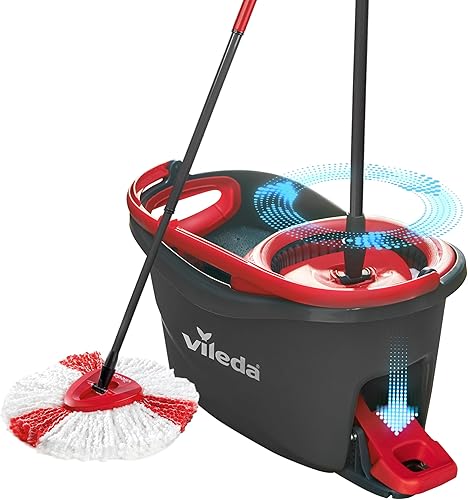 Vileda Turbo - balai + seau à pédale - E-menage