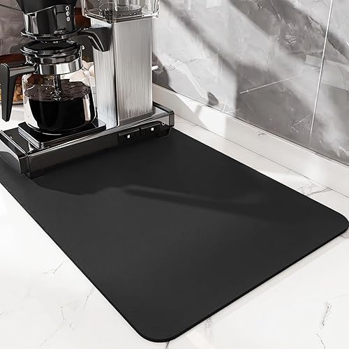 soqkeen - tapis égouttoir vaisselle absorbant - E-menage