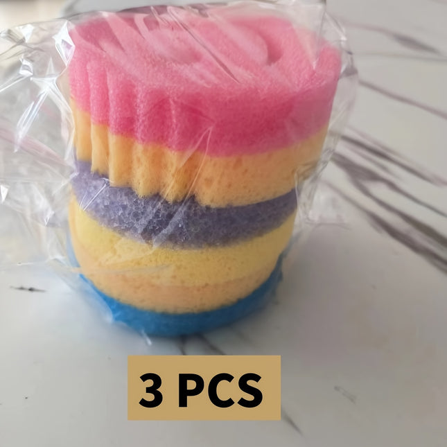 Lot de 3 éponges de cuisine double face
