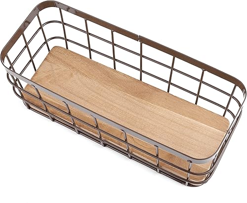 Dicunoy - Lot de 2 paniers de rangement - E-menage