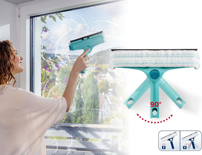 Raclette vitre avec poignée articulée - E-menage