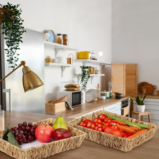 Lot de 2 Corbeille à Fruits, pain - E-menage