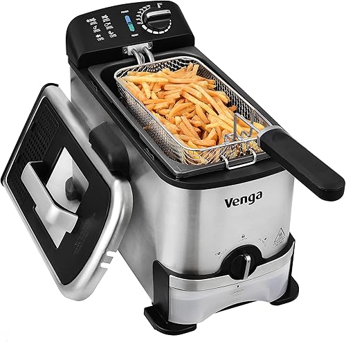 Venga! VG FT 3012 - Friteuse semi-professionnelle 2000W - E-menage
