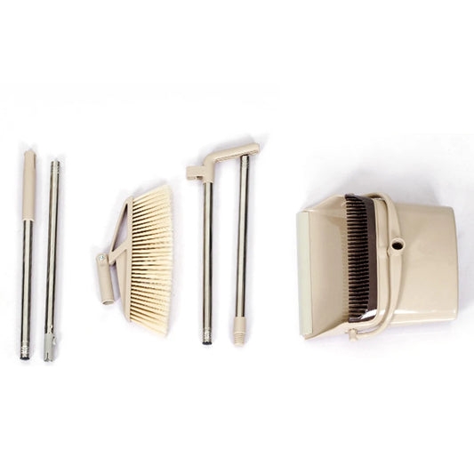 Broom Dustpan Suit Combination Household Fold Lazy Sweep The Floor Sweeping Hair Artifact Wooden Floor Windproof Magic Broom