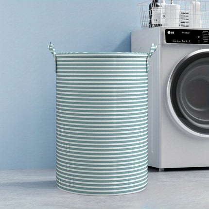 Panier à linge épais et haut avec poignées - E-menage