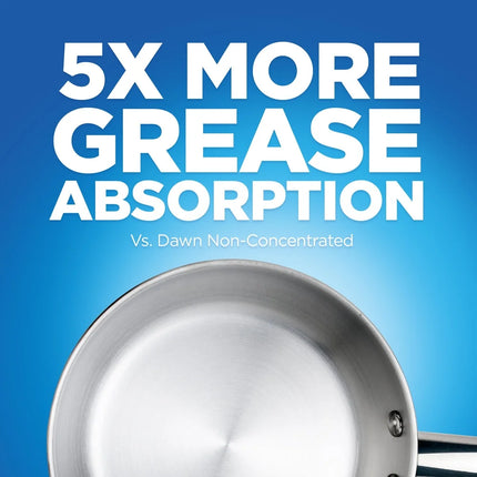 Liquide Vaisselle Moussant Ultra Dégraissant – Absorption 5x Supérieure – Mousse Puissante Sans Rinçage – Parfum Fraîcheur