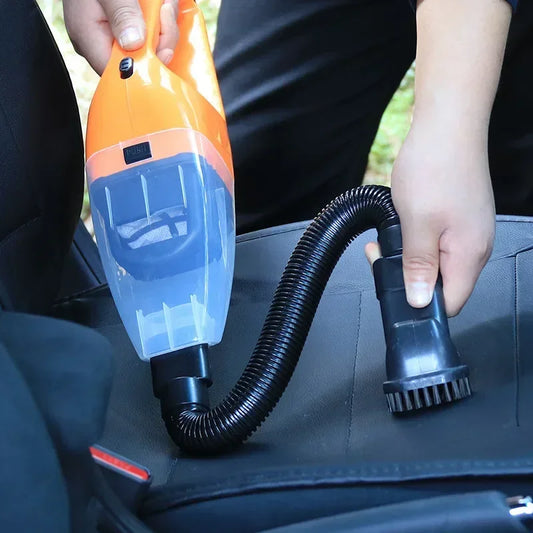 12V Car Vacuum Cleaner Portable 100W Handheld Portable Car Mounted Vacuum Cleaner Super SuctionWet AndDryDualUseCar Home Cleaner