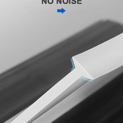 SEAMETAL Car Flexible Soft Silicone Water Wiper Car Window Cleaning Glass Scraper Handy Squeegee Auto Blade Clean Scraping Tools