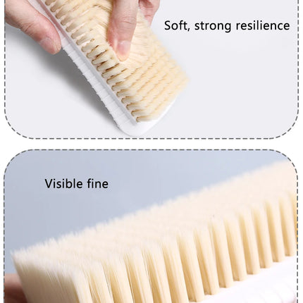 Laundry Brush Clothing Cleaning Tools Not Damaging Clothes Anti Slip Grip Soft Hard Bristled Brushes Clothes Scrubbing Brush - E-menage