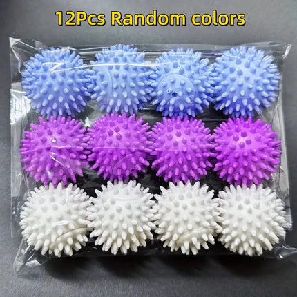 Lot de 4, 8 ou 12 balles de lavage réutilisables , élimine les saletés - E-menage