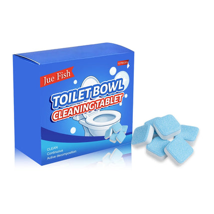 Toilet Cleaning Effervescent Tablets 12/24/36/60Pcs Strong Yellow Dirt Odor Limescale Remover Air Freshener Bathroom Accessories