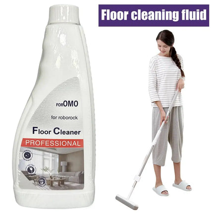 Solution de Nettoyage Antibactérienne pour Sols Roborock 480 ml – Nettoyant Liquide Concentré Haute Efficacité Compatible S8 Pro Ultra, S7 MaxV Ultra, Dyad et S7 | Séchage Rapide, Sans Traces