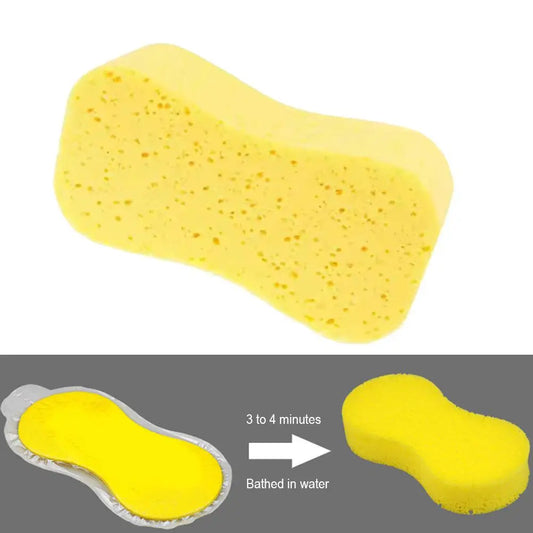 3Pcs Exfoliating Bath Sponge High Density Soft Shower Sponges for Women Body Sponges Massage Brush Washing Scrubber-Random Color