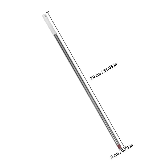 Broom Extension Handle Metal Grip Replacement Broom Pole Rust Resistant Easy to Replace for Various Settings Home Industrial Use