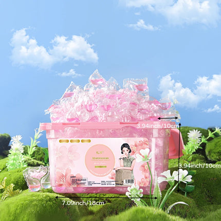 Super Deep Cleaning Environmentally Friendly Laundry Beads Super Strong Color Fixing Softener Laundry Capsule Laundry Detergent