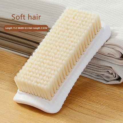 Laundry Brush Clothing Cleaning Tools Not Damaging Clothes Anti Slip Grip Soft Hard Bristled Brushes Clothes Scrubbing Brush - E-menage