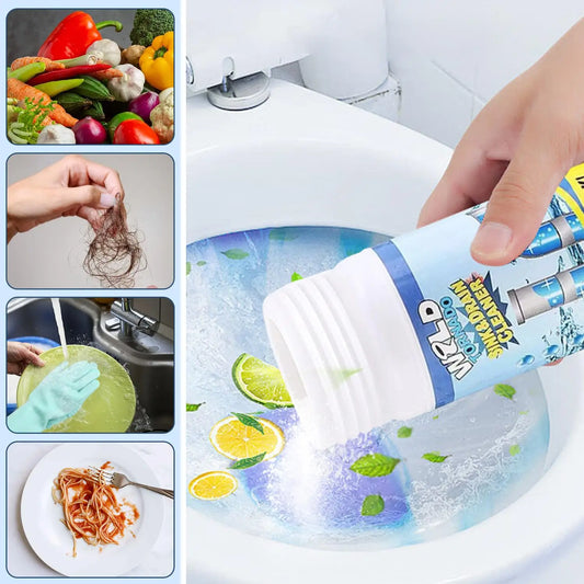 100g Powerful Kitchen Pipe Dredge Sink and Drain Cleaner Drain Cleaner Powder for Kitchen Toilet Pipeline Quick Cleaning Tool