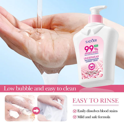 Deep-cleaning Laundry Detergent Antibacterial and Stain-removing Underwear Laundry Detergent Clean the Clothes Hypoallergenic