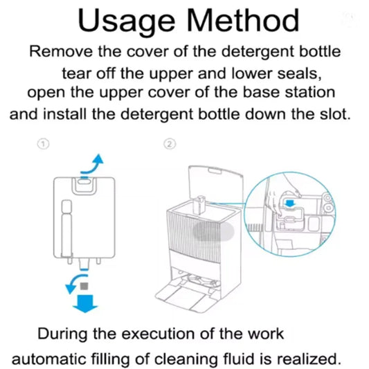 For Dreame L20\L30ultra\X10\X20\ Pro\X20 Pro Plus Liquide Nettoyage Special Floor Accessories Cleaning Solution 450ml Cleaner