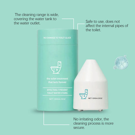 Toilet Bowl Cleaner, Crazy Klean Toilet Cleaner, Automatic Refreshes Toilets, Long-Lasting Cleane Fresh Scent,Toilets Water Trea