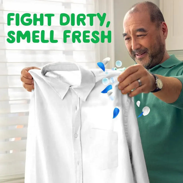 Gain Ultra OXI 2-in-1 Laundry Detergent Waterfall Delight Scent Concentrated Liquid HE Compatible Soothing Fragrance 154 fl oz