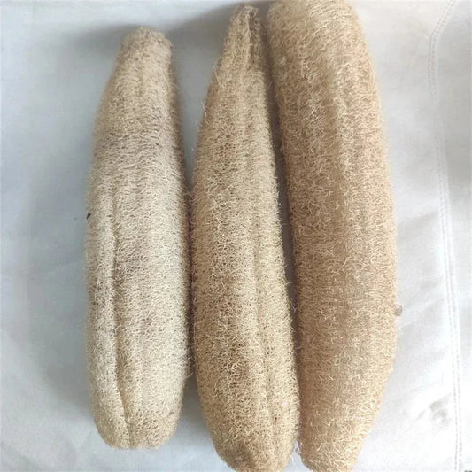 1/2pcs Natural Loofah Multi-purpose Cleaning Tool for Kitchen Bathroom Scrubber For Daily Cleansing Wash Body Scrubber Spa