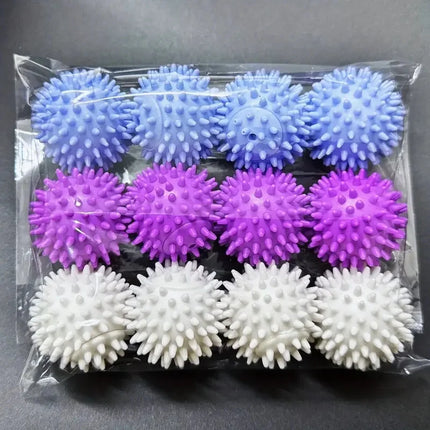 Lot de 4, 8 ou 12 balles de lavage réutilisables , élimine les saletés - E-menage