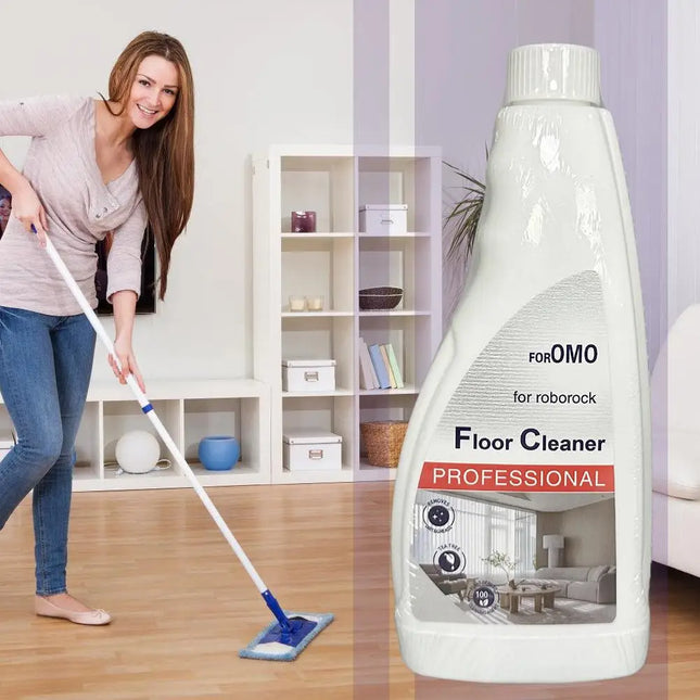 Solution de Nettoyage Antibactérienne pour Sols Roborock 480 ml – Nettoyant Liquide Concentré Haute Efficacité Compatible S8 Pro Ultra, S7 MaxV Ultra, Dyad et S7 | Séchage Rapide, Sans Traces