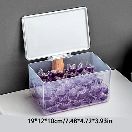 Boîte de rangement hermétique et étanche pour lessive en poudre - E-menage