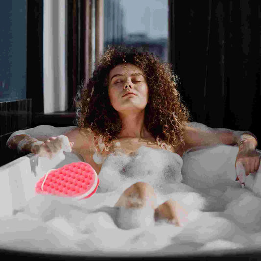 3 Pcs Oval Body Brush Child Bathtub Luffa Wipe Bathing Scrubbers Exfoliating Sponge