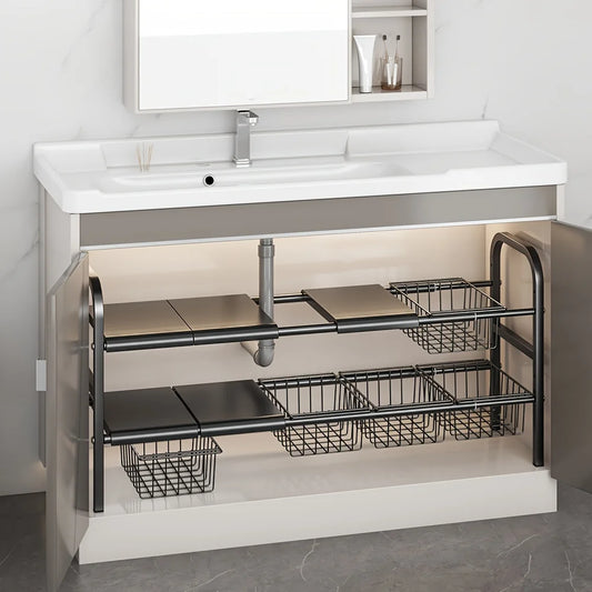 Expandable Under-Sink Organizer – Multi-Purpose & Ultra-Durable