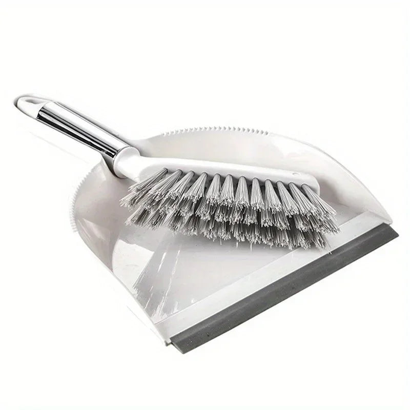 Mini Dustpan and Brush Set Hand Brush Dust Pan Table Cleaning Brush Sweep Broom for Home Computer Keyboard Desktop Table Clean