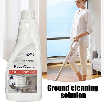 Solution de Nettoyage Antibactérienne pour Sols Roborock 480 ml – Nettoyant Liquide Concentré Haute Efficacité Compatible S8 Pro Ultra, S7 MaxV Ultra, Dyad et S7 | Séchage Rapide, Sans Traces